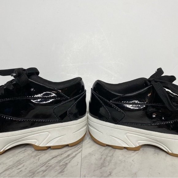 Jeffrey Campbell Limit Platform Black Patent Sneaker 8 - Picture 8 of 15